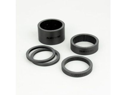 253072 sram am hs spacer gloss blk logo kit sram